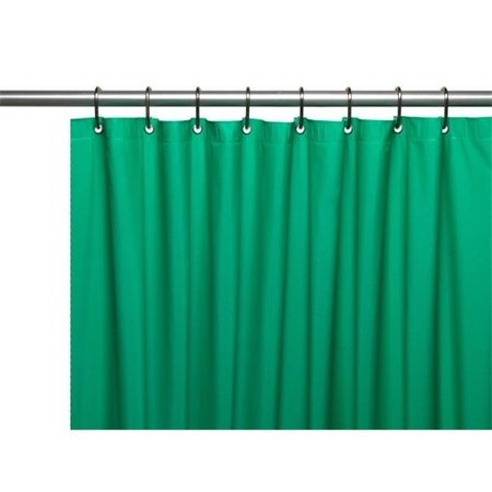 CARNATION HOME FASHIONS Carnation Home Fashions USC-8-91 8-gauge Anti Mildew Shower Curtain Liner; Emerald USC-8/91